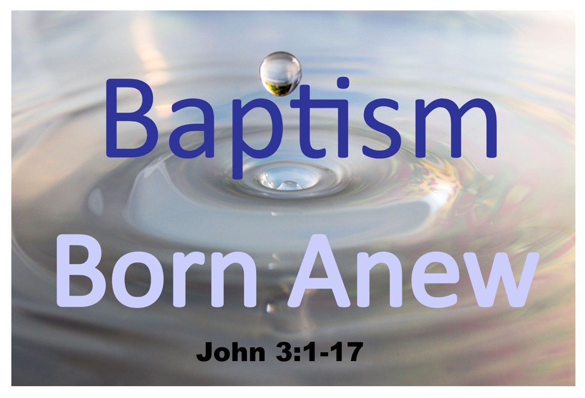 Baptism – Born Anew
